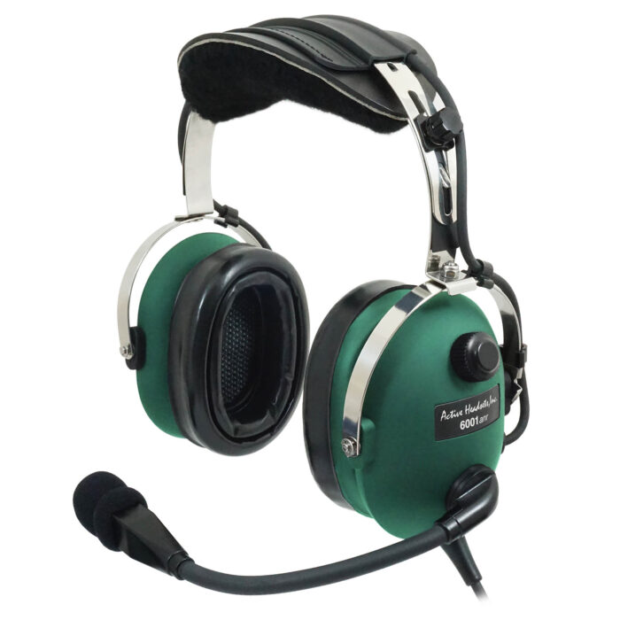 Aviation Headset 6001 Green