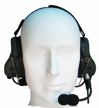 EM-002-ACH-300-BTH Military Headset